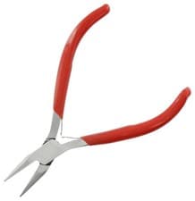 Image of 4.5" (115mm) Box Joint Long Nose Bent Pliers - PPL1152