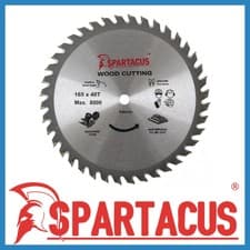 Image of Spartacus Wood Cutting Circular Saw Blade 165 x 10mm 40T