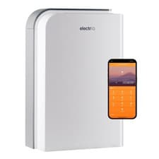 Image of electriQ 10 L Smart Desiccant Dehumidifier with Heater & HEPA Purifier DESD9LW