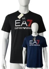 Image of Men's Emporio Armani  T-shirt  EA7  short sleeve crew neck Cotton Tee  L, XL