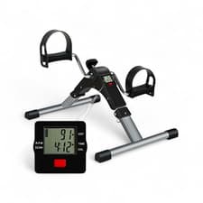 Image of Adjustable Mini Exercise Bike Pedal Exerciser Arm Leg Cycle Machine Resistance