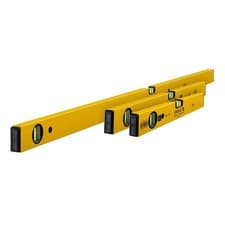 Image of Stabila 3pc Spirit Level Set Type 70 - (40cm, 60cm, 120cm) - Pack of 3