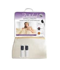 Image of Dreamland 16706 Intelliheat Electric Overblanket King Size Dual Controls Cream