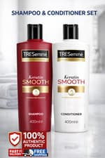 Image of Tresemme Keratin Smooth Pro Collection Shampoo and Conditioner 2 x 400ml