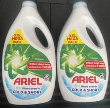 Image of Brand New!! Huge Savings! Ariel Washing Liquid, 160 washes 2x80 Washes RRP£49.98