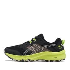 Image of Asics Trabuco Terra 2 Black Green Mens Trainers Trail Shoes UK 9.5_11.5_12