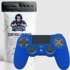 Image of Texture Silicone Rubber Case Grips Protect Cover Skin for PS4 Controller by EGP©
