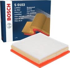 Image of Bosch F026400103 Air Filter Fits Nissan Opel Renault Trafic Vauxhall Vivaro Van