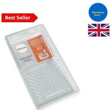 Image of Lightweight 4" Rectangular Paint Tray Liners - Set of 5 for Quick Color Changes