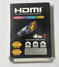 Image of HDMI 4 In 1 High Speed Cable 24k Gold plated Connector 1.5m Lentgh