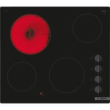 Image of Bosch Series 2 60cm 4 Zone Ceramic Hob PKE611CA3E