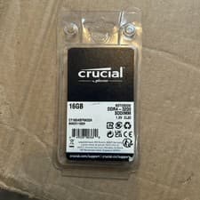 Image of Crucial DDR4 16GB 3200 MHz PC4-25600 260-Pin SODIMM Notebook Memory RAM 1 x 16GB