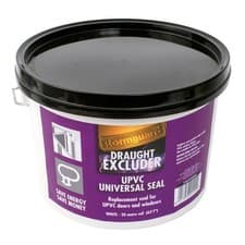 Image of Stormguard uPVC Window Door Bubble Gasket - 20m White Rubber Seal Replacement