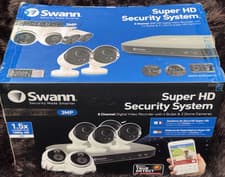 Image of Swann Pro Series HD Security System 6 Camera's 3MP Large 2TB Storage Brand-New