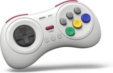 Image of 8BitDo M30 Bluetooth Pad White for Windows, Android, Apple, Steam, Switch, RPi