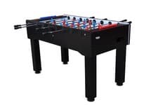 Image of Gamesson Madrid Football Table Black 4ft 6" Leg Levellers & Telescopic Rods
