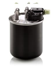 Image of MANN Fuel Filter 100mm Height Fits Mercedes-Benz E-Class E 350 BlueTEC/ d