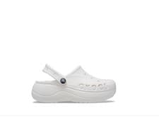 Image of Crocs Baya Platform Clog Womens White UK 4 US 6 *REFCRS329