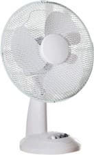 Image of 12 inch Table Fan Desk Fan 3-Speed Oscillating Tilting Head Portable Cooling Fan