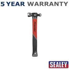 Image of Sealey Premier Ball Pein Hammer with Fibreglass Shaft 24oz BPHG24