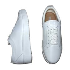 Image of FitFlop Trainers Womens Urban-Rally White Size UK 5 EU 38 Leather X22-194-050 .