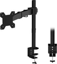 Image of SINGLE ARM DESK MOUNT LCD LED COMPUTER MONITOR BRACKET STAND 13”-32” SCREEN TV
