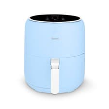 Image of Swan SD10513BLU Retro Digital Air Fryer with Swan Cyclone Technology, 8 Pre-Set