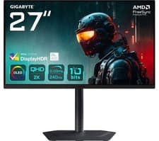 Image of GIGABYTE MO27Q2 Quad HD 27" OLED Gaming Monitor - Black