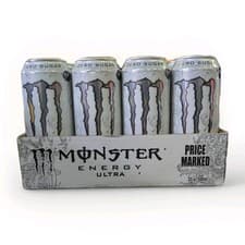 Image of Monster Ultra White Zero Sugar Energy Drink 12 x 500ml Can