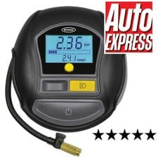 Image of 1000 Rapid Digital Tyre Inflator Air Compressor With Three Adaptors