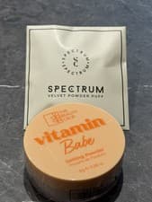 Image of The Beauty Crop Vitamin Babe Setting Powder & Spectrum Velvet Powder Puff