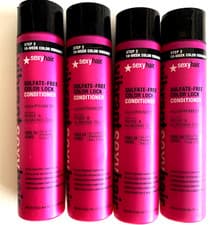 Image of Sexy Hair Vibrant Color Lock Sulfate-Free Conserve Conditioner 10.1 oz (4 PACK)