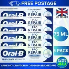 Image of Oral B Pro Science Advanced Gum & Enamel Pro Repair Original Toothpaste 6 X 75ml