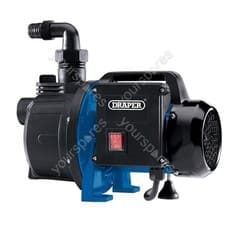 Image of Draper Surface Mounted Water Pump, 76L/min, 1100W
