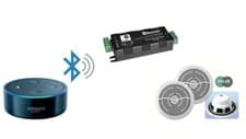 Image of Bluetooth  Amplifier 2 x 15W Ceiling Speaker Kit for Amazon Alexa Echo Dot Input