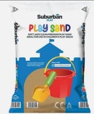 Image of Kids Play Sand 20kg Soft Washed Natural Non Toxic Sandpit Sand Garden Outdoor