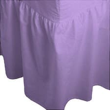 Image of Fitted Valance Sheet Plain Dyed Polycotton Bed Sheet Single,Double,King,Suprking