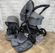Image of Egg 2 Carrycot and Pushchair - Jurassic Grey