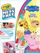 Image of Crayola Colour Wonder Peppa Pig + 5 Color Wonder markers