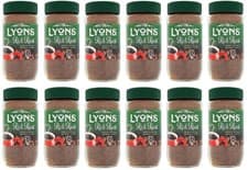 Image of Lyons Rich Roast Instant Coffee 100g x 12 Pack