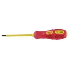 Image of Draper Expert VDE Insulated Parallel Slotted Screwdriver 4mm 100mm