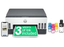 Image of HP Printer Smart Ink Tank 7005 AllinOne Wireless Colour