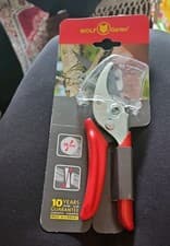 Image of Wolf Garten Bypass Pruners Secateurs RREN Garden General Purpose 19mm Cut
