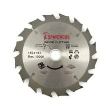 Image of Spartacus Wood Cutting Circular Saw Blade 140mm x 16mm Bore 16T for SC140 PT145
