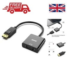 Image of Lightweight DisplayPort to VGA Adapter - Supports 1080p for Monitor & Projector