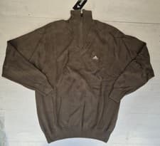Image of 6025/398 Adidas Sweatshirt 1/2 Zip High Collar Man Sports