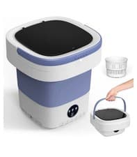 Image of Portable Washing Machine, 12L Upgraded with Spin Basket. Camping/Travel. BNIB
