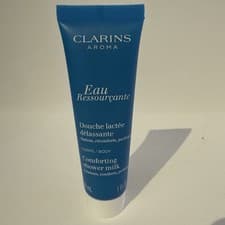 Image of Clarins Eau Ressourcante Comforting Shower Milk 30ml, Travel Size, New & Sealed