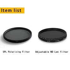 Image of Variable ND Filter for Camera Adjustable Neutral Density Lens Filter (ND2-ND400)
