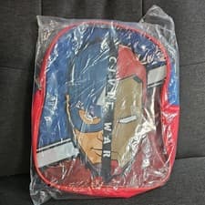 Image of Marvel Captain America Iron Man Civil War Backpack Rucksack. Brand new